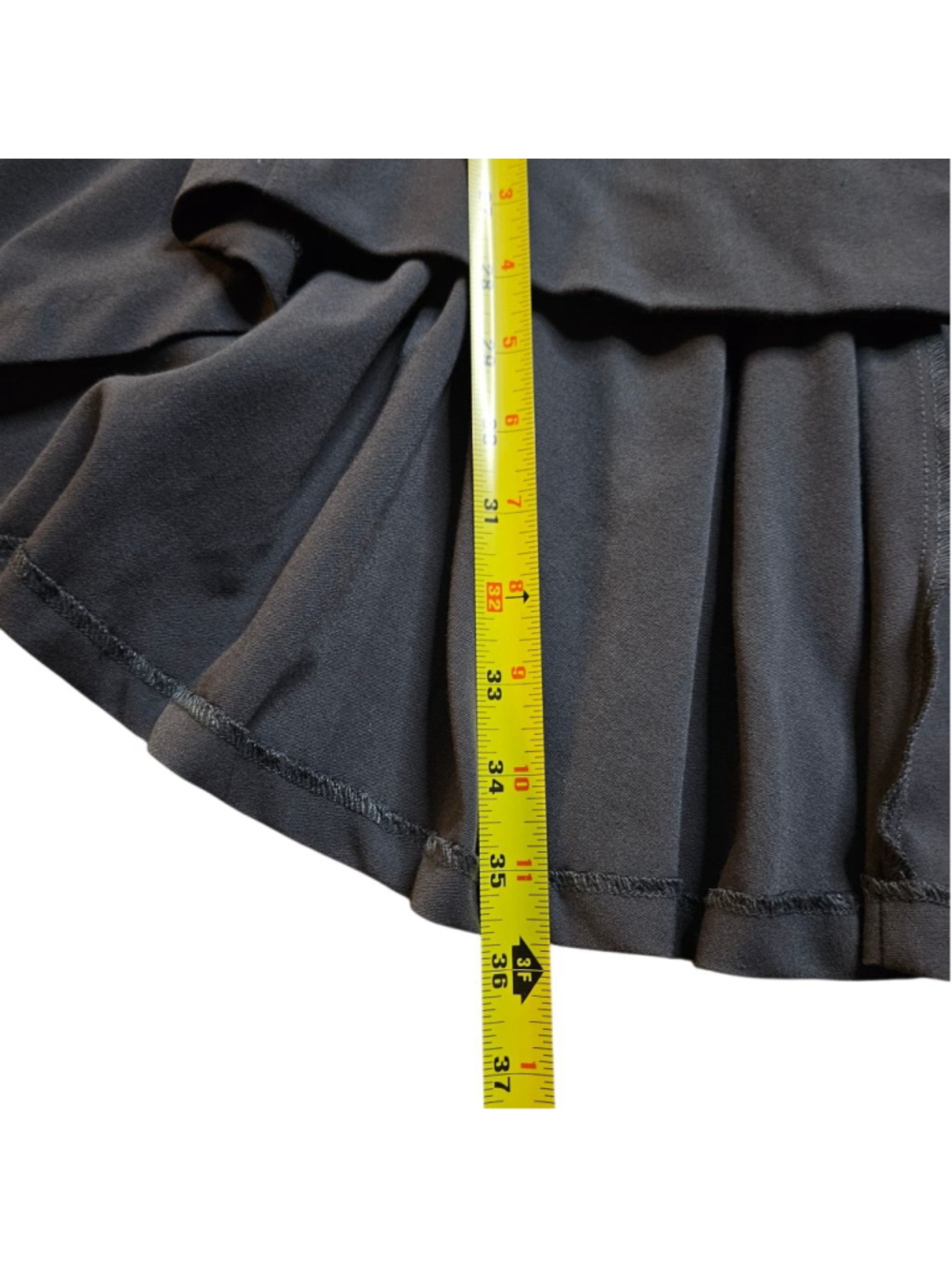 VENUS 8 Gray High Low Peplum Ruffle Back Blazer - Picture 5 of 10